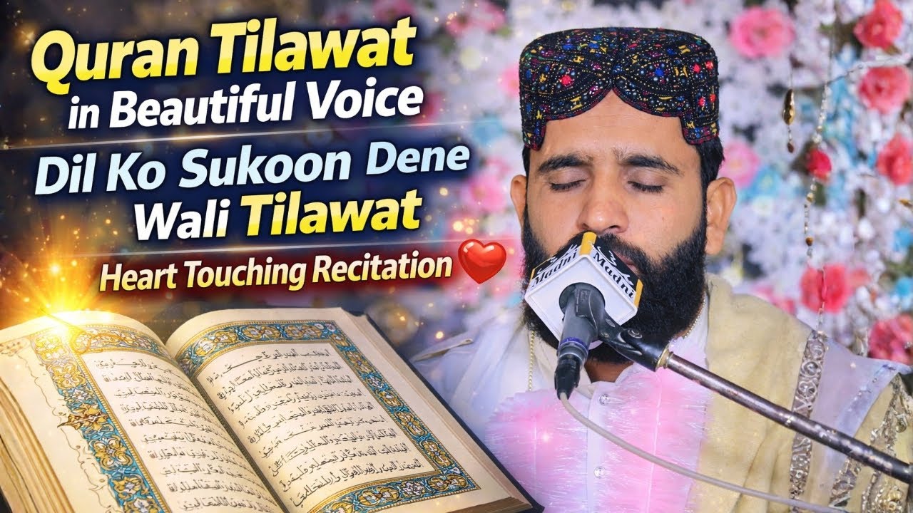 Quran Tilawat in Beautiful Voice | Dil Ko Sukoon Dene Wali Tilawat | Heart Touching Recitation