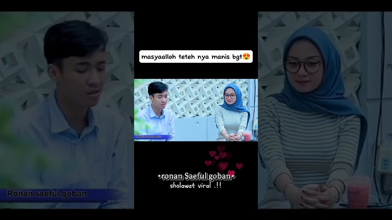 Sholawat inafil jannati Ronan Saeful GOBAN #sholawat #rsg #viral  #cewecantik #videoshort