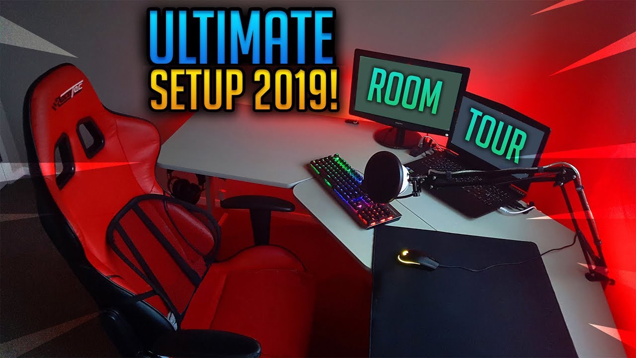 ULTIMATE SETUP & ROOM TOUR - 2019!