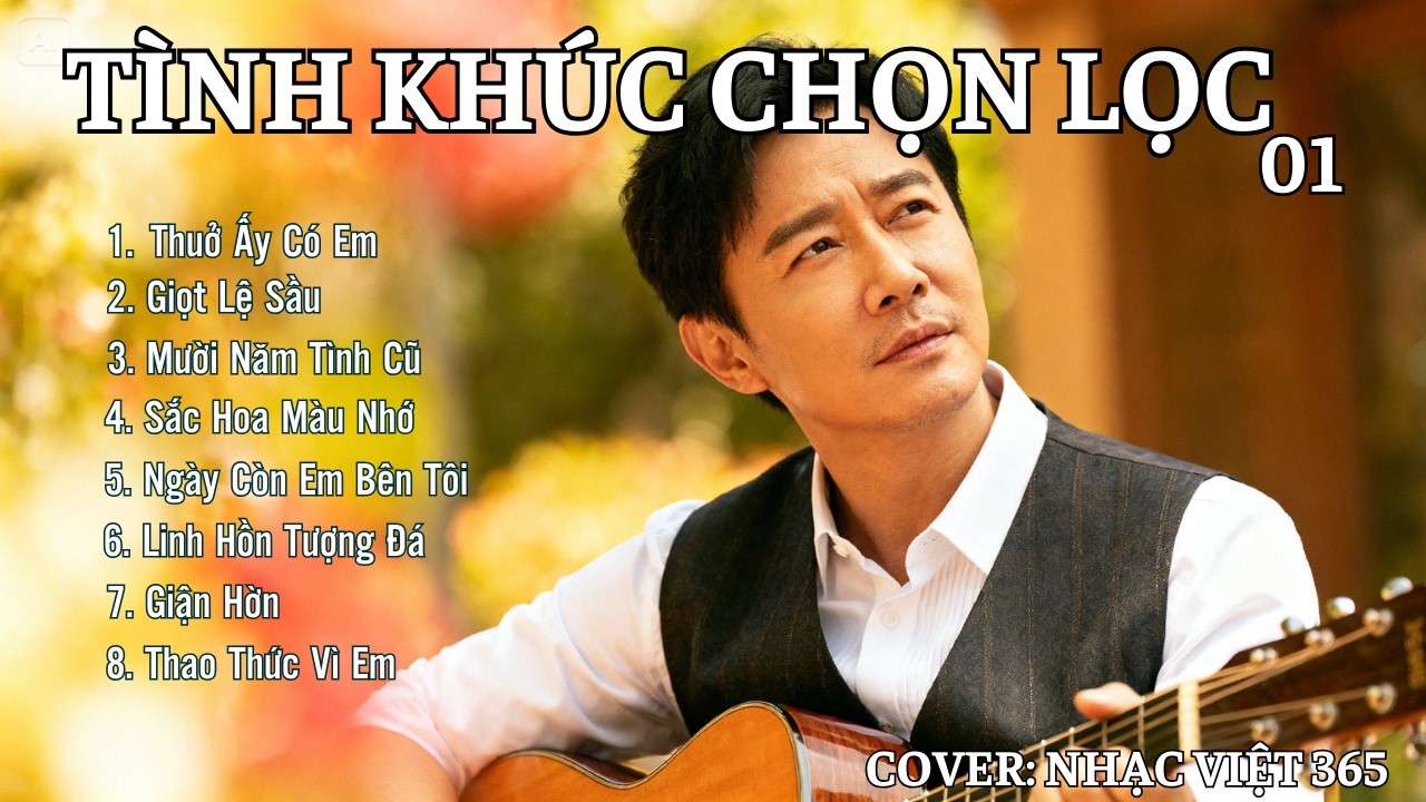 TÌNH KHÚC CHỌN LỌC 01| Nhạc Xưa - Tuyển Tập 8 Ca Khúc Trữ Tình Bất Hủ | Covered by Nhạc Việt 365