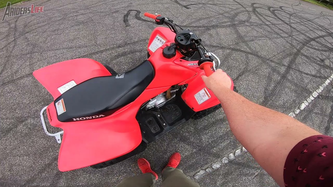 Honda TRX90 Wheelies - Sportrax 90 - 2-х этажный велосипед