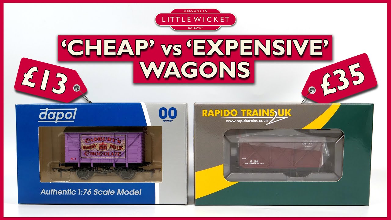 'Cheap' vs 'Expensive' Wagons | Dapol (&pound;13) vs Rapido (&pound;35)