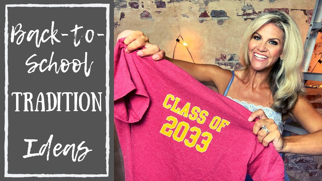 First Day of School Tradition Ideas
