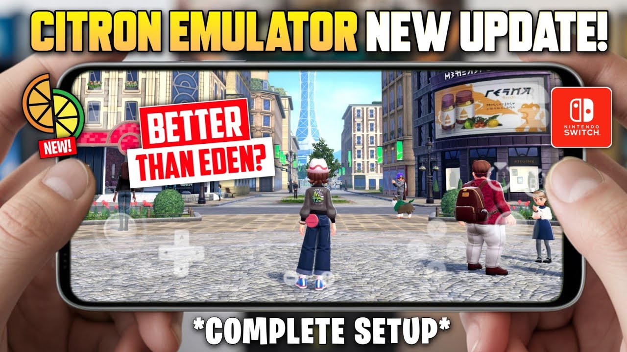 🚀 New Citron V9 Switch Emulator Update! | Full Setup & Game Tests - Better Than Eden?