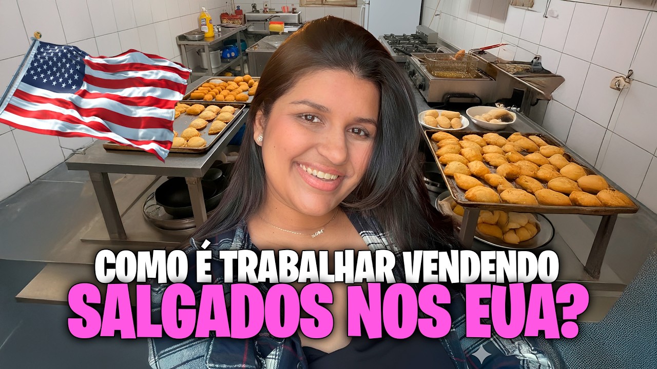 FAXINA OU SALGADOS? 🥟🧼 O que dá mais dinheiro morando nos EUA?