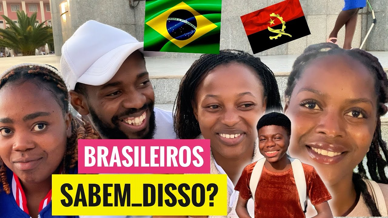 😱O QUE OS BRASILEIROS NÃO SABIAM SOBRE AFRICANOS || ANGOLA🇧🇷🇦🇴