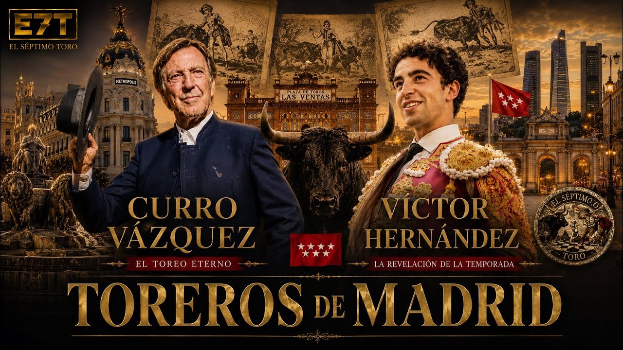 🔴 CURRO VÁZQUEZ Y VÍCTOR HERNÁNDEZ, TOREROS DE MADRID