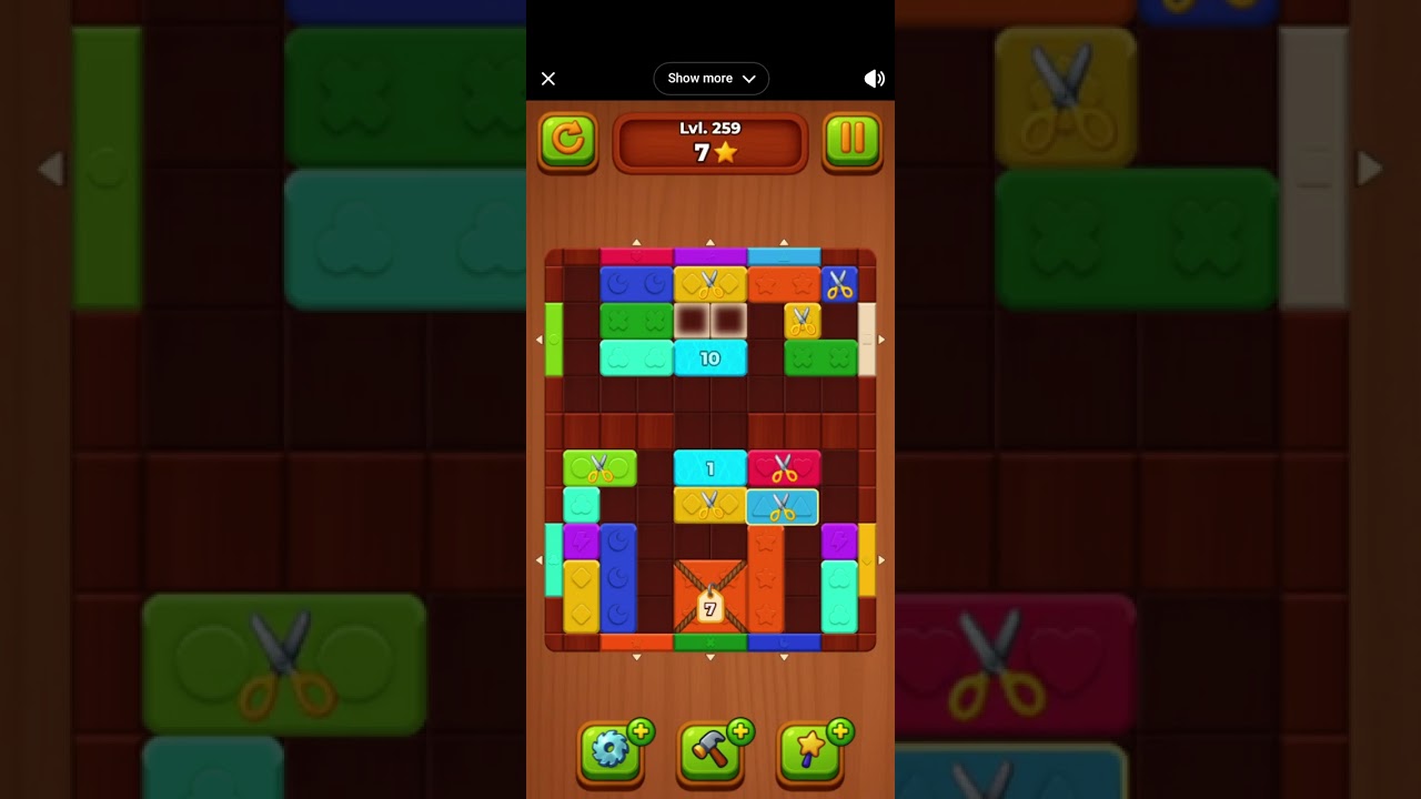 Wood Blocks Jam - Level 259 - YouTube Playables 