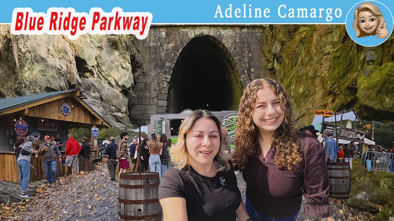 Como os americanos se divertem no fim de semana + Tunel  Blue Ridge Parkway