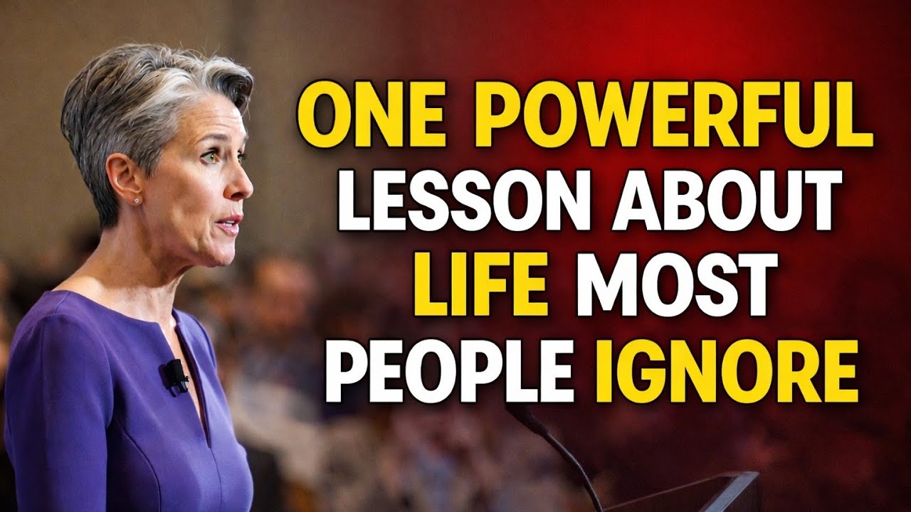 ONE POWERFUL LESSON ABOUT LIFE MOST PEOPLE IGNORE..