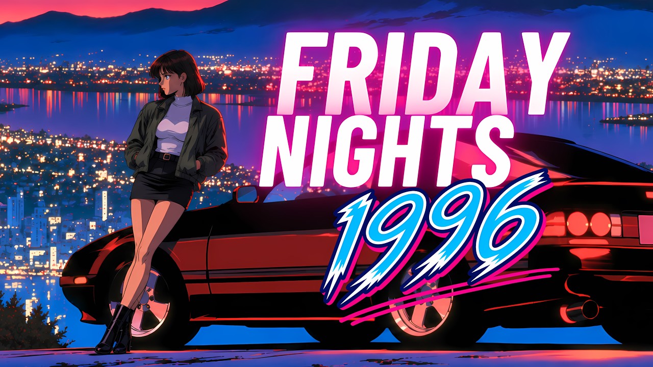 FRIDAY NIGHTS '96 | 2 Hour Synthwave, Retrowave & Chillwave Music Mix