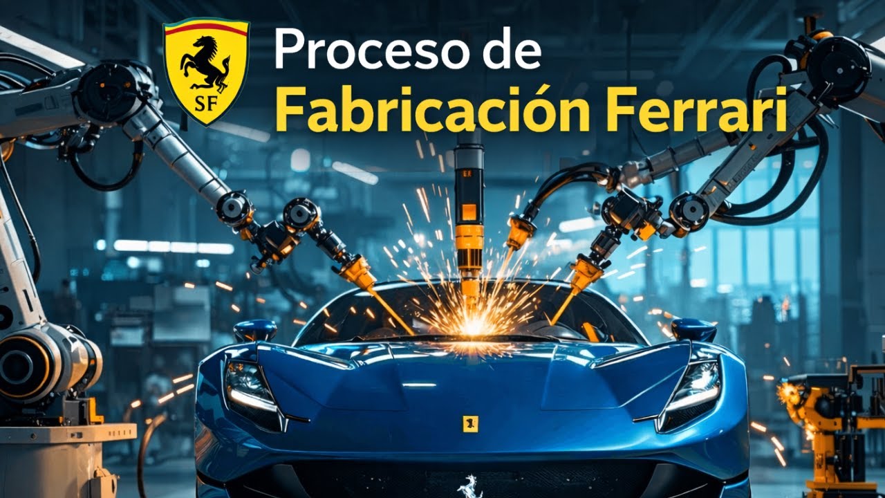 Dentro de la Fábrica de Ferrari: Cómo se Fabrican Autos de Alto Rendimiento (Proceso Completo)
