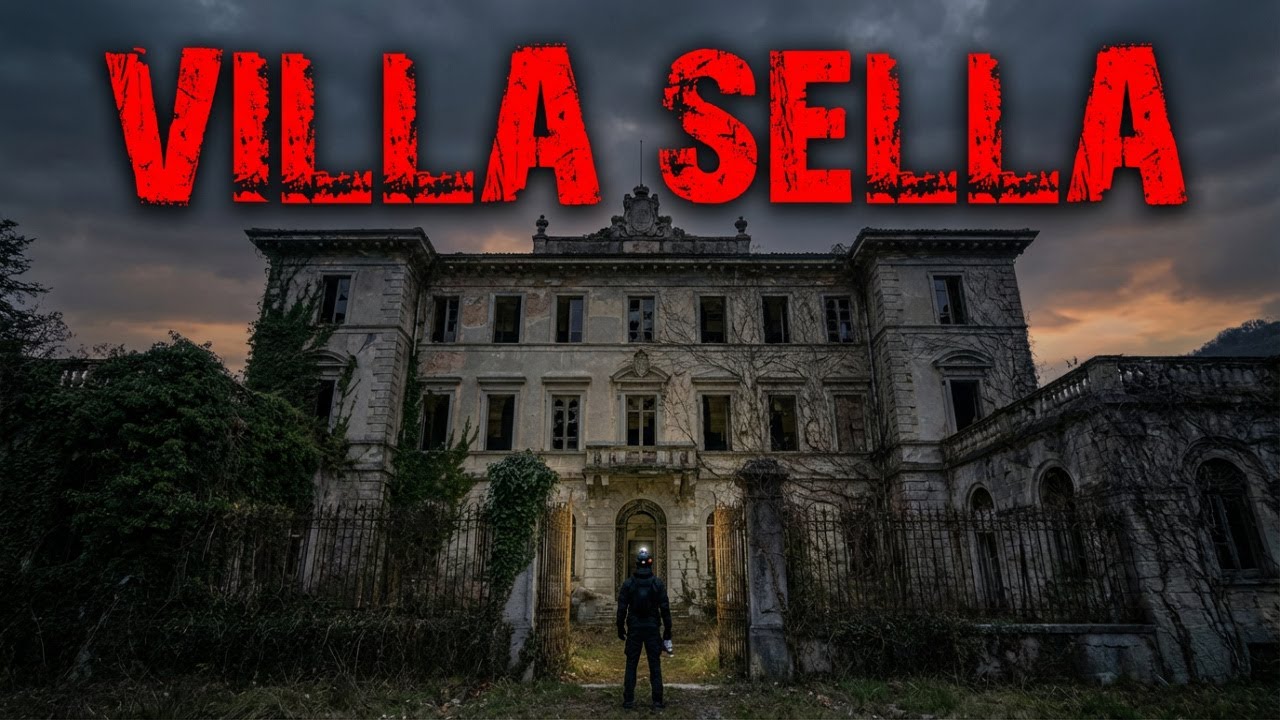 Entriamo dentro VILLA SELLA: La Residenza Abbandonata più Infestata d'Italia? ● URBEX ITALIA