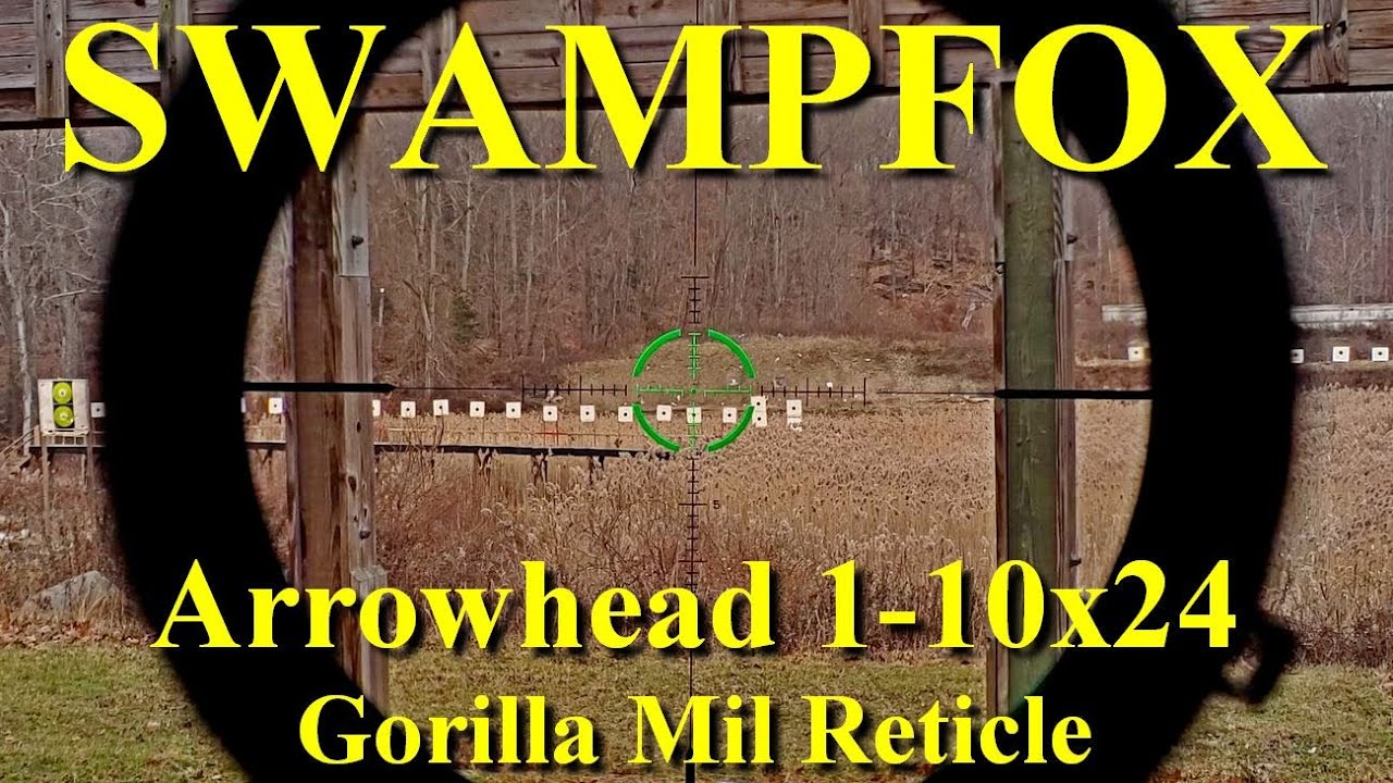 Swampfox Arrowhead 1-10x24 - A Better LPVO or a MPVO?