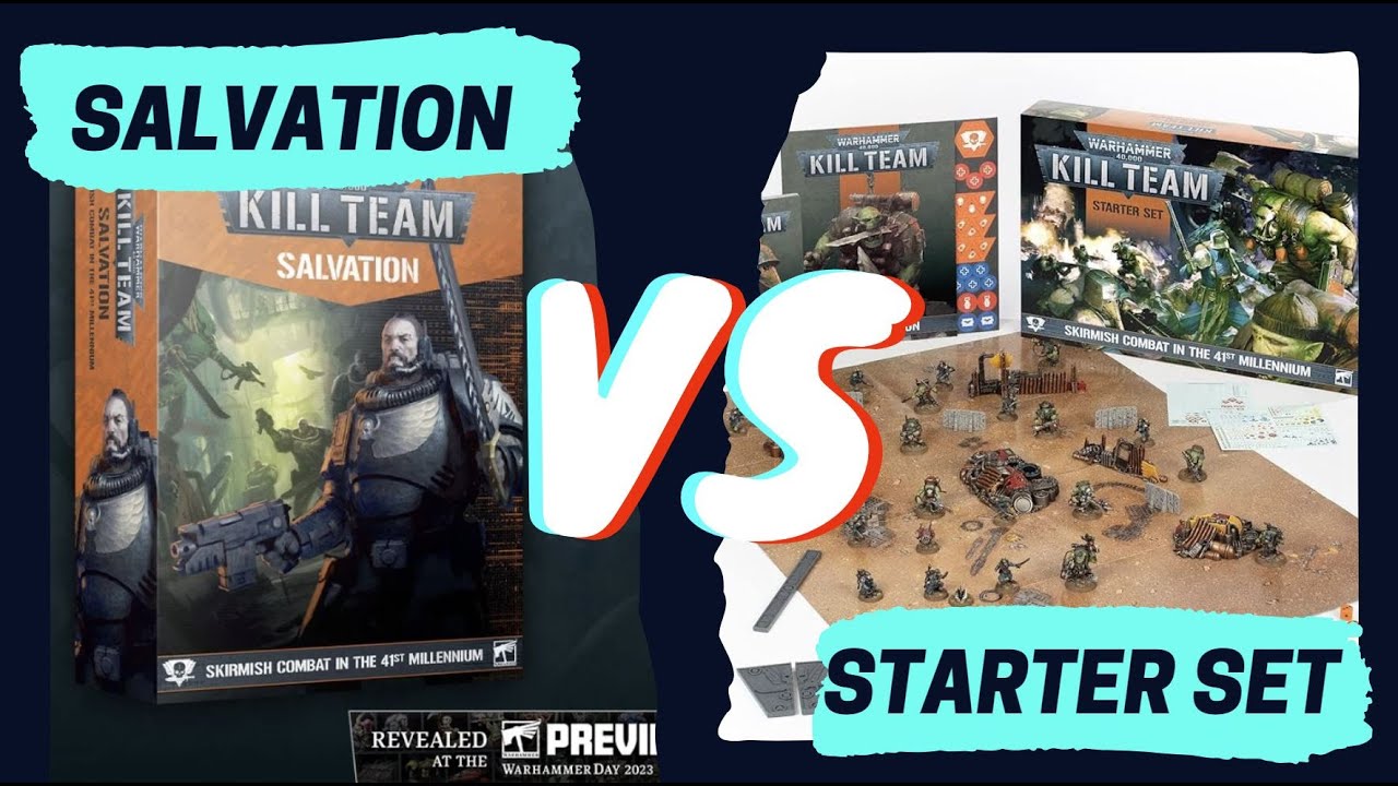Comparando las cajas de Kill Team (Unboxing)