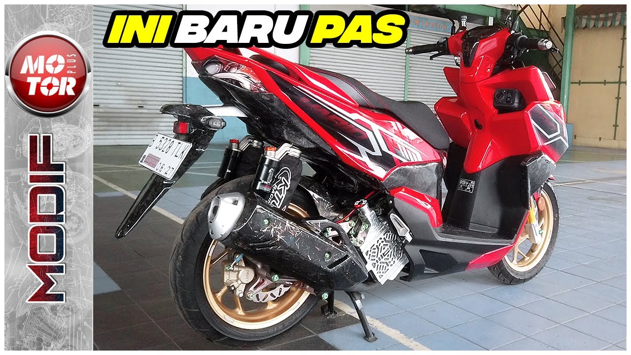 Honda Vario 160 Double Shock, Biar Pede Sama Aerox | Motor Plus Modif