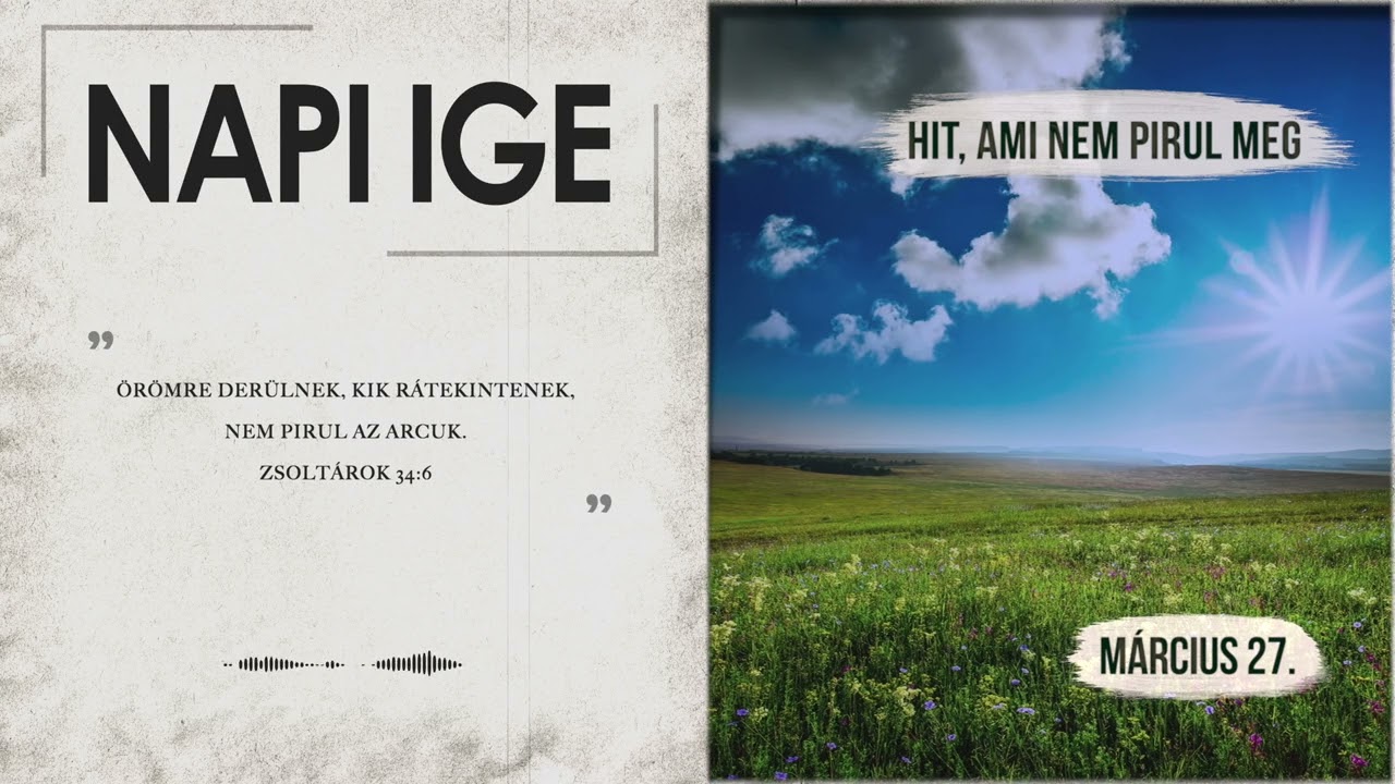 Napi IGE | Hit, ami nem pirul meg | 2026.03.27