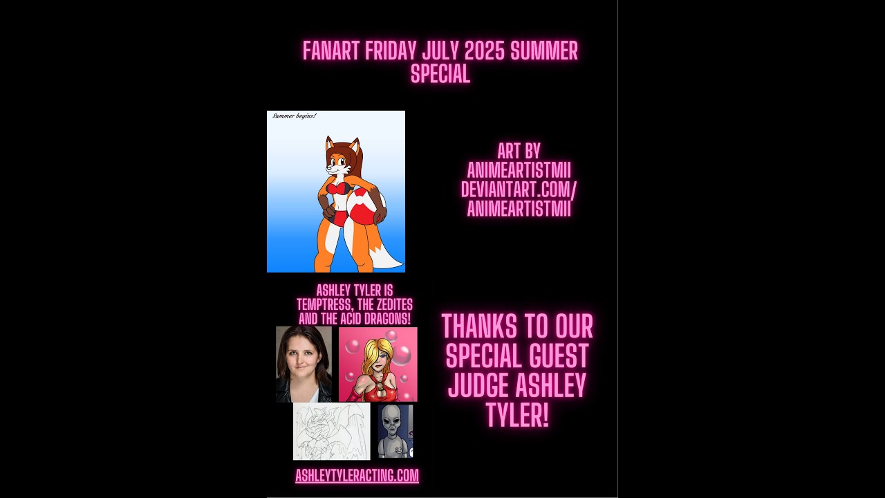 Fanart Friday July 2025 Summer Special