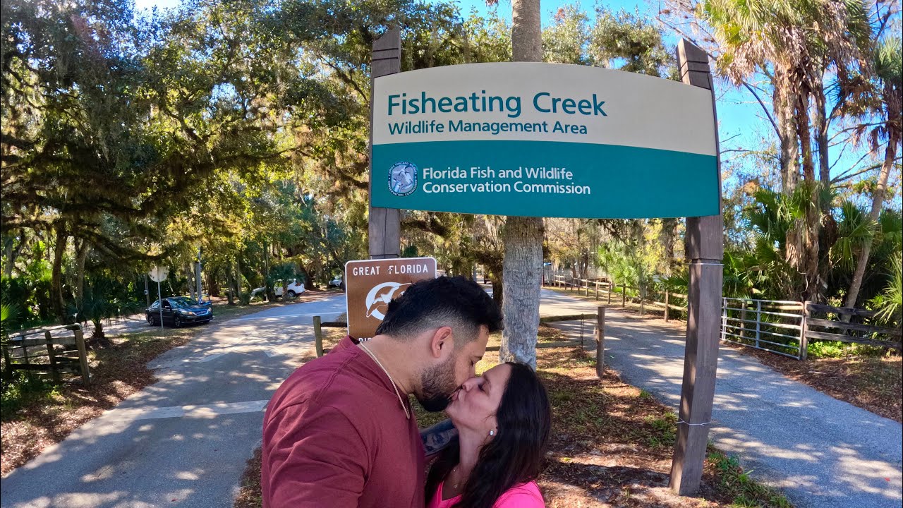 1st Time Camping at Fish Eating Creek in Florida🐊🎣 #camping #campinglife #outdoors #florida #fyp 