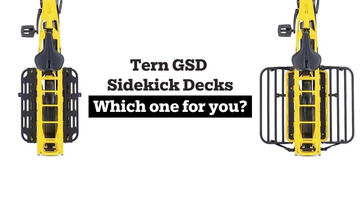 Passenger & Cargo Decks for the Tern GSD: Lower vs Wide vs Doublewide Decks, which one is for you?