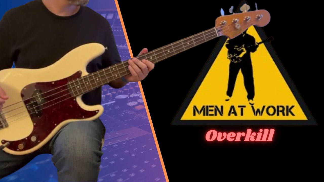 Men At Work - Overkill (Bass Cover)