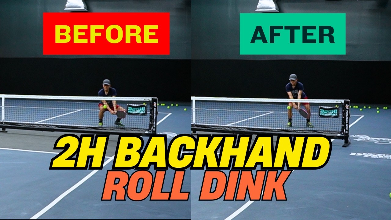Transforming Two handed Backhand Dink