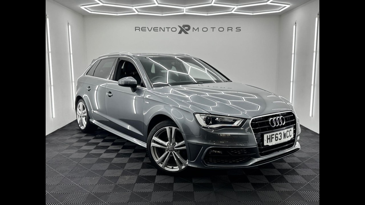 STUNNING AUDI A3 S LINE 2.0 TDI ONE OWNER FROM NEW