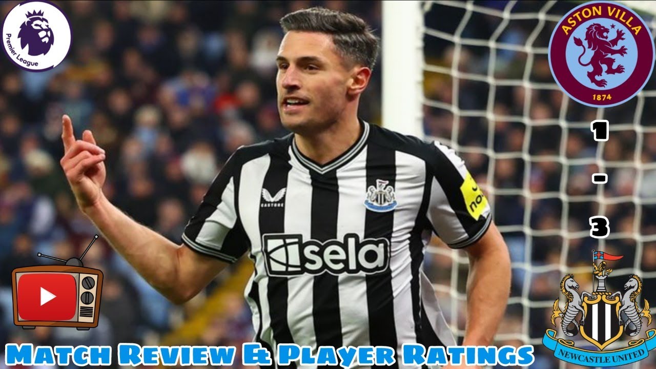 Aston Villa 1-3 Newcastle United F.C. MR & PR's, GREAT WIN, BUT ALL OF OUR STRIKERS ARE NOW INJURED.