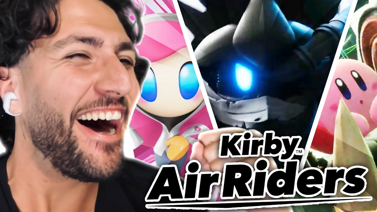 DADDY SAKURAI COOKED. KIRBY AIR RIDERS LOOKS INCREDIBLE | Gamescage Reacts