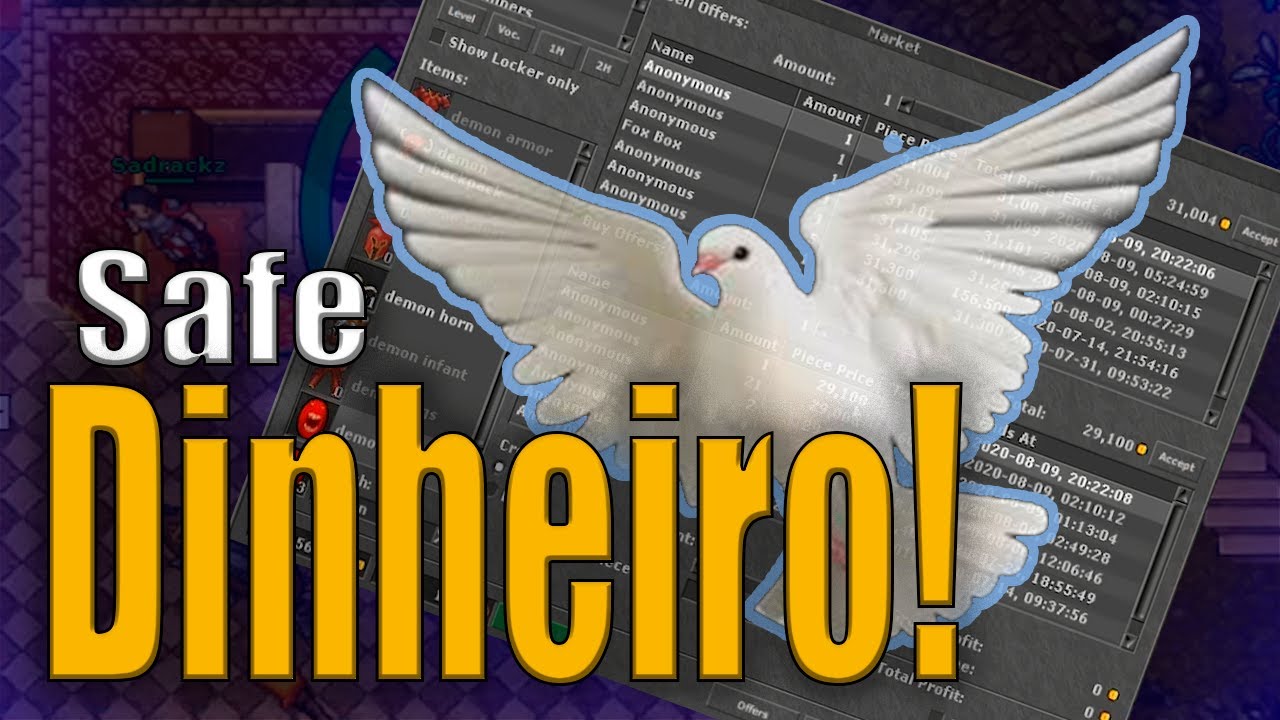 Dinheiro no Market de Forma Segura! - Tibia Market #2