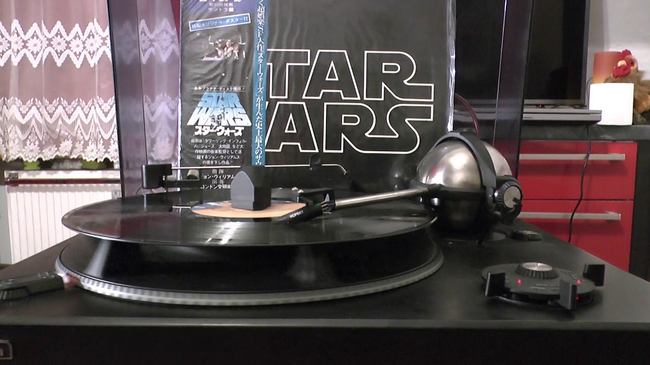 VINYL HQ JOHN WILLIAMS Star Wars, the throne room / 1979 SOVIET RUSSIAN KORVET 038S 