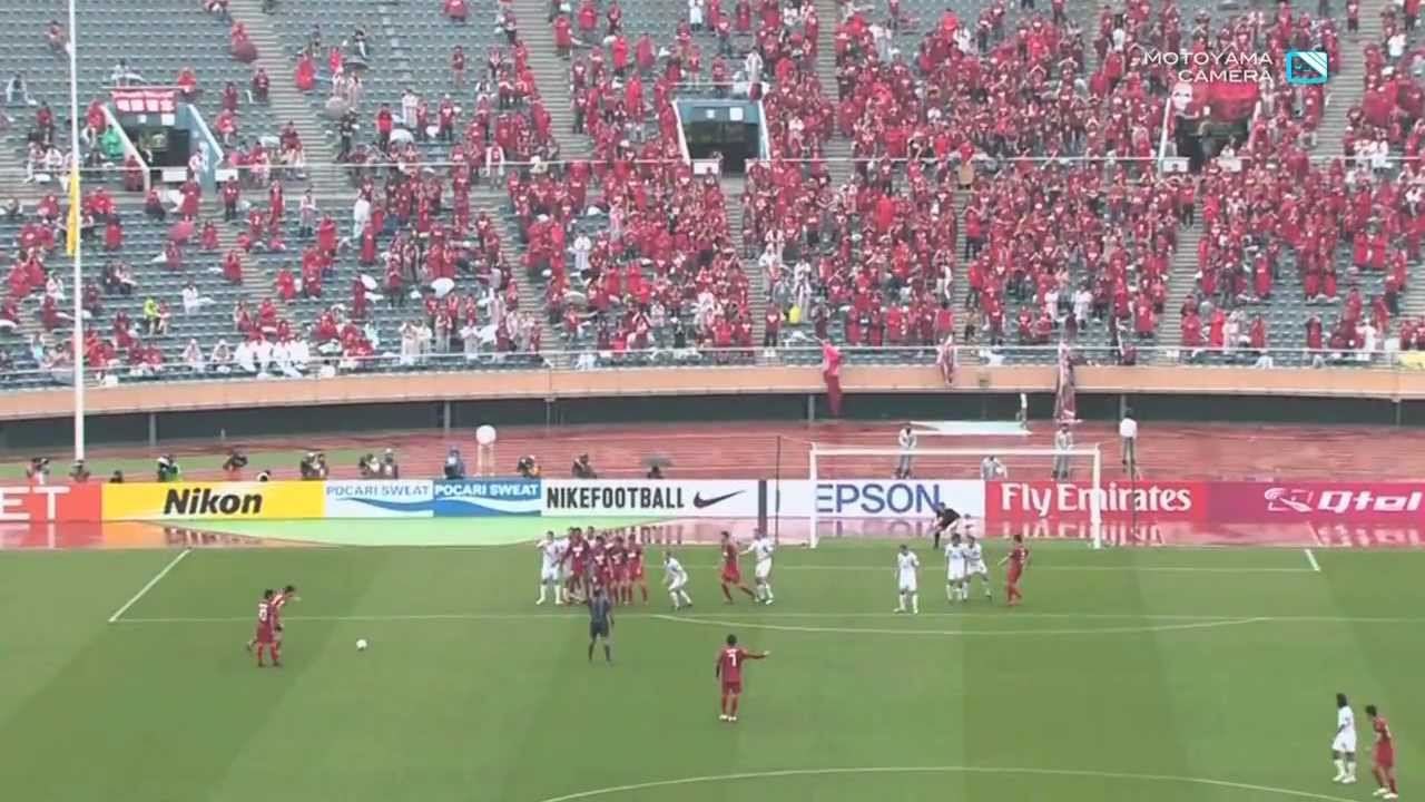 Motoyama (休) 2011 ACL#2 鹿島 2-1 シドニー：野沢逆転FK