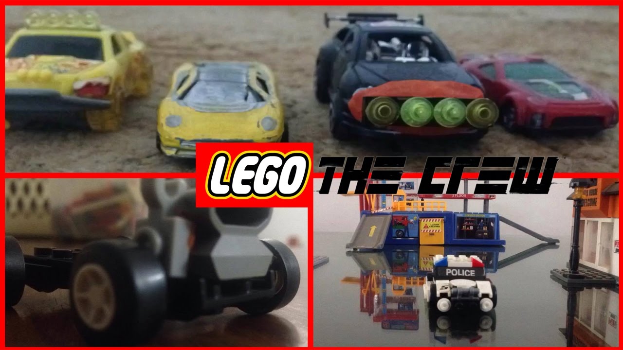 THE CREW TRAILER IN LEGO STOP MOTION!