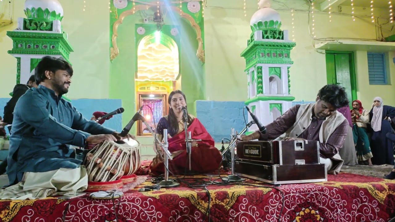 Miraj Darga 2026| Shayari by Bageshree Panchale | Tabla-Pandurang Pawar |Harmonium- Ramakant Gaikwad