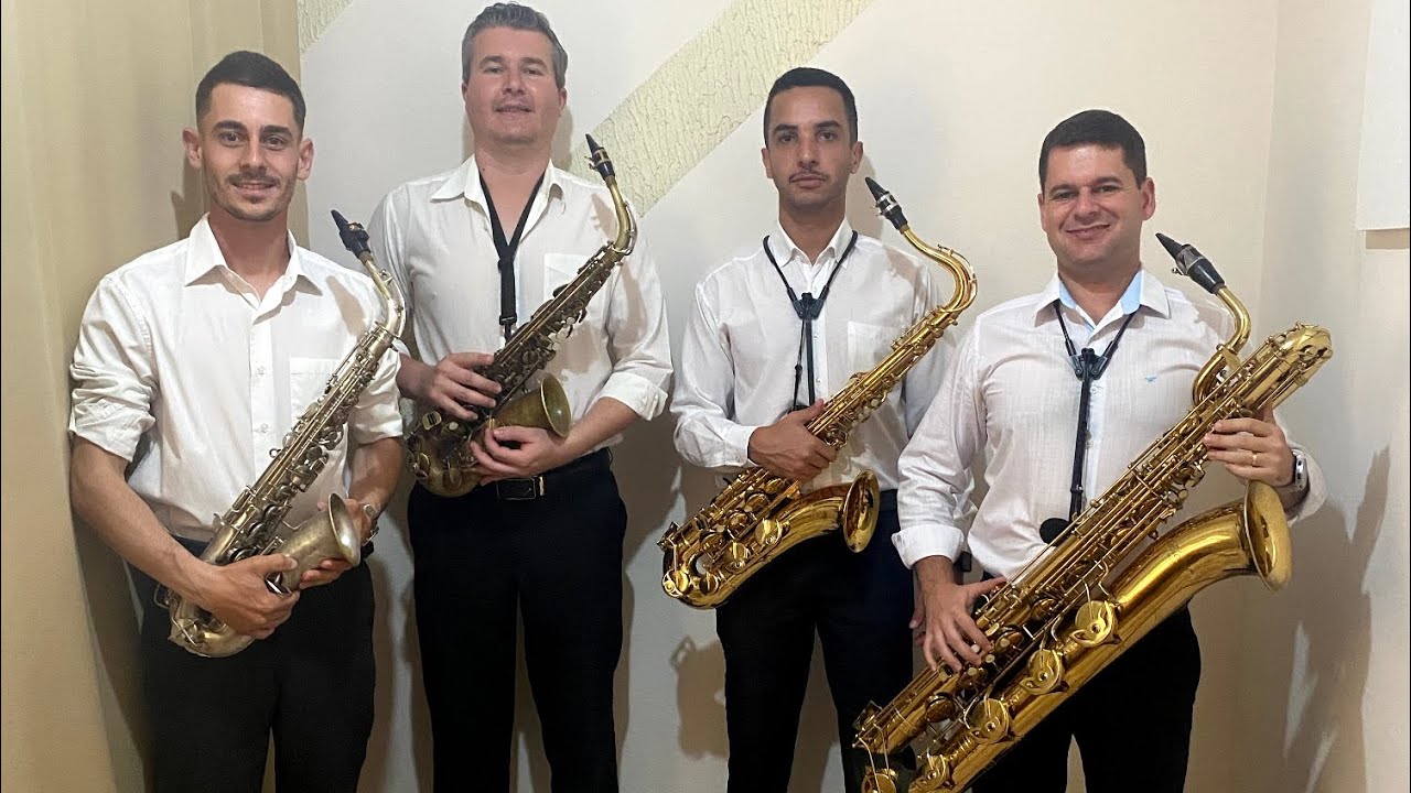 Hino 52 - Luz eternal é Jesus | Quarteto de Sax 🎷
