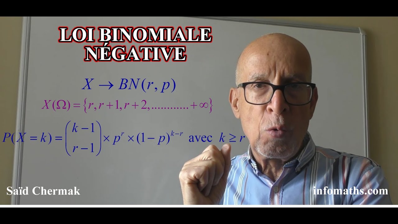 LOI BINOMIALE NÉGATIVE