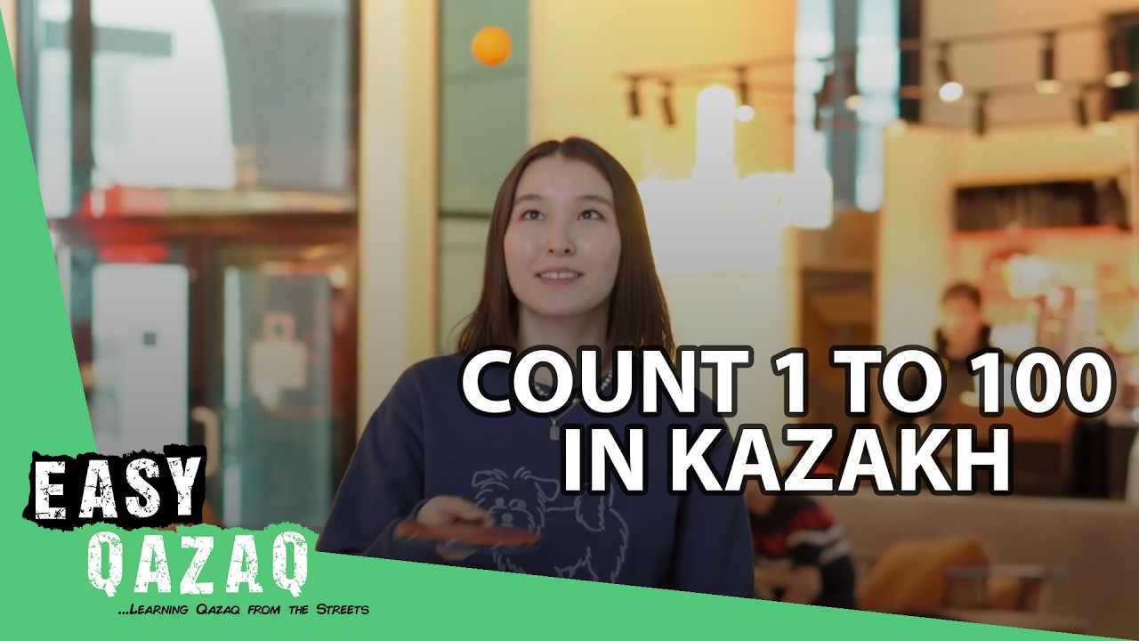 Kazakh Numbers 1-100 | Super Easy Qazaq 2