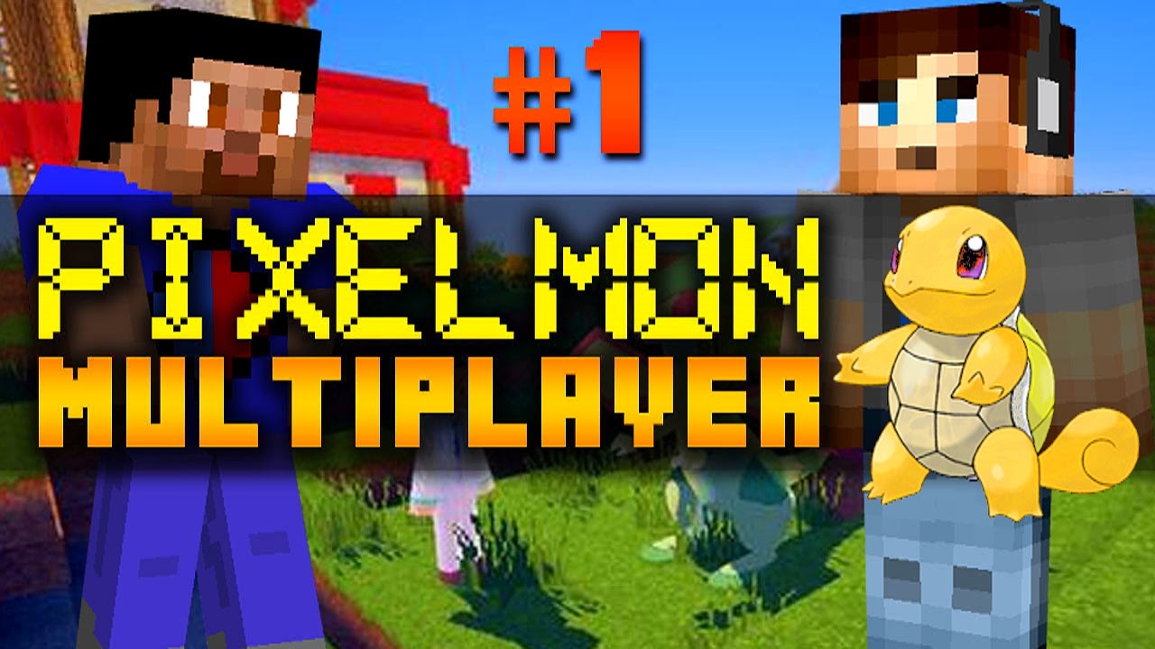 Minecraft Mods PIXELMON MULTIPLAYER - PIXELTOWN #1 with Vikkstar & Ali A (Minecraft Pokemon Mod)