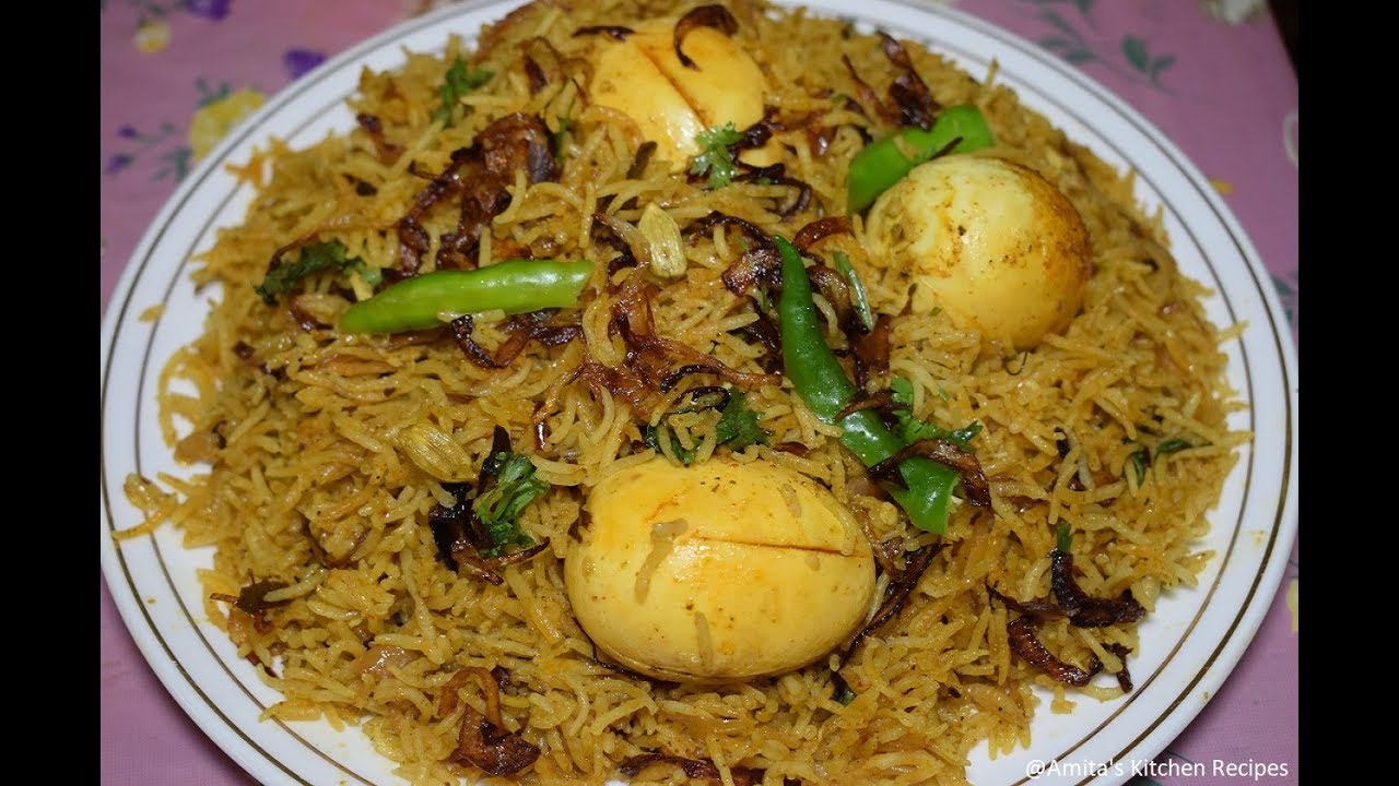 Egg Biryani Recipe | Tasty And Restaurant Style Biryani Recipe