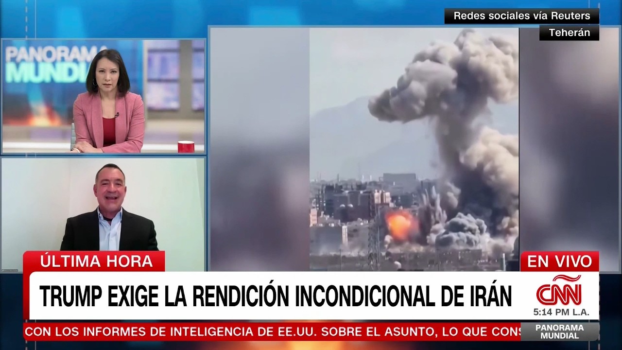 Panorama Mundial Con Gabi Frías: Trump Exige La Rendición Incondicional De Irán - 6 De Marzo, 2026