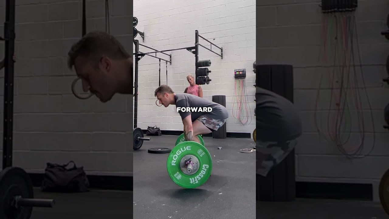 Stay over the Clean and Snatch like THIS!