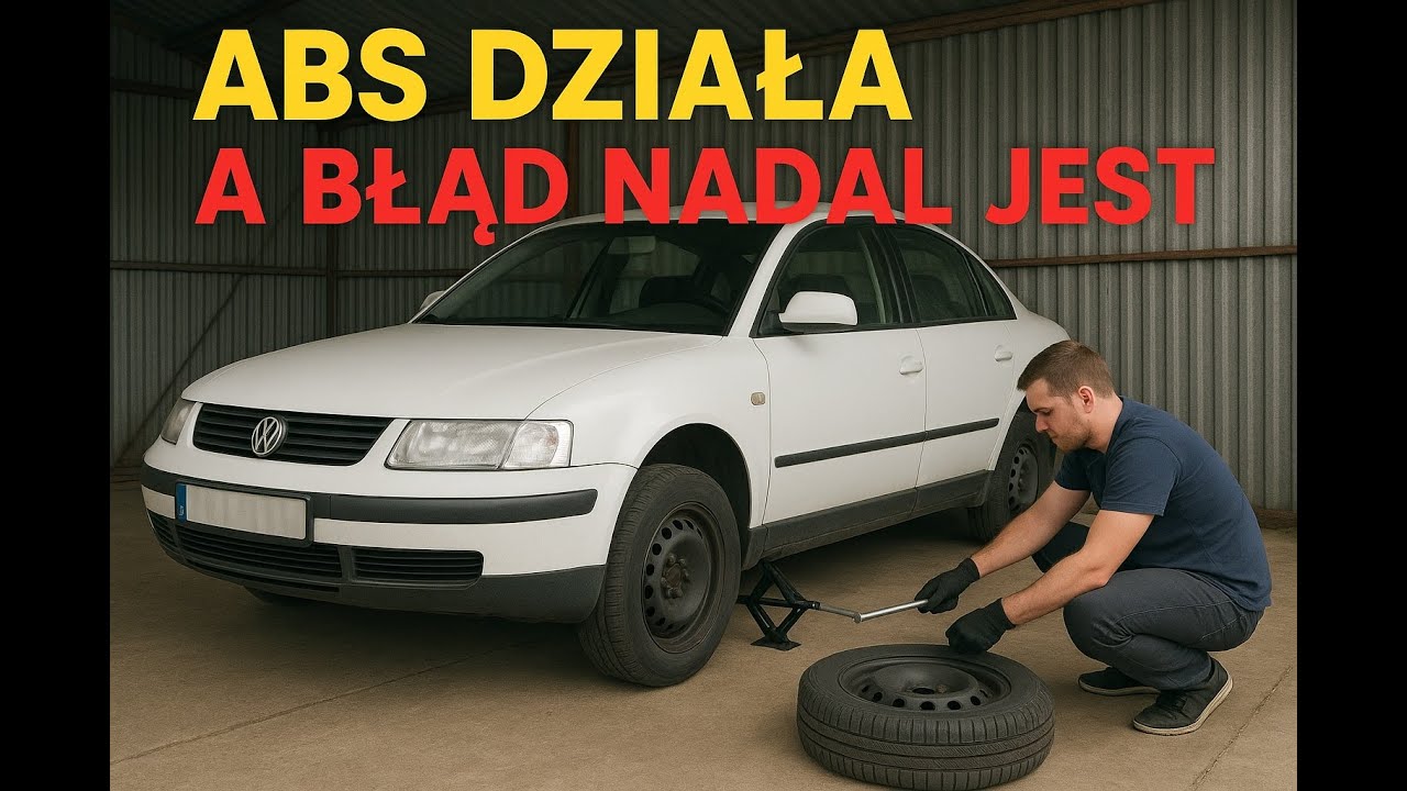 Zmiana kół w passacie na szybsze, wymiana czujnika abs na puszkę