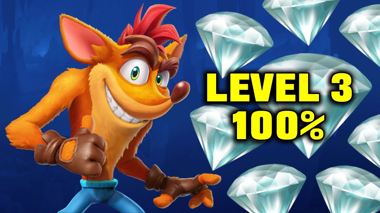 CRASH BANDICOOT 4 -  A Real Grind 100% (Level 3 All Boxes and Hidden Gem)