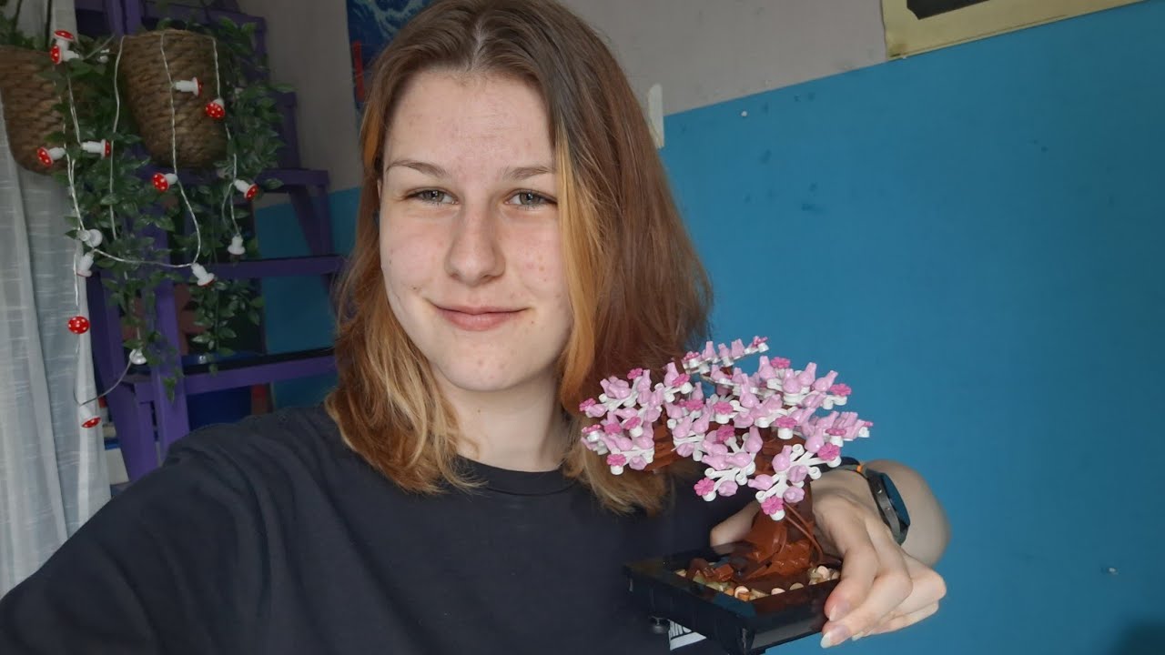 Lego Cherry Bonsai boom maken [ASMR Nederlands]
