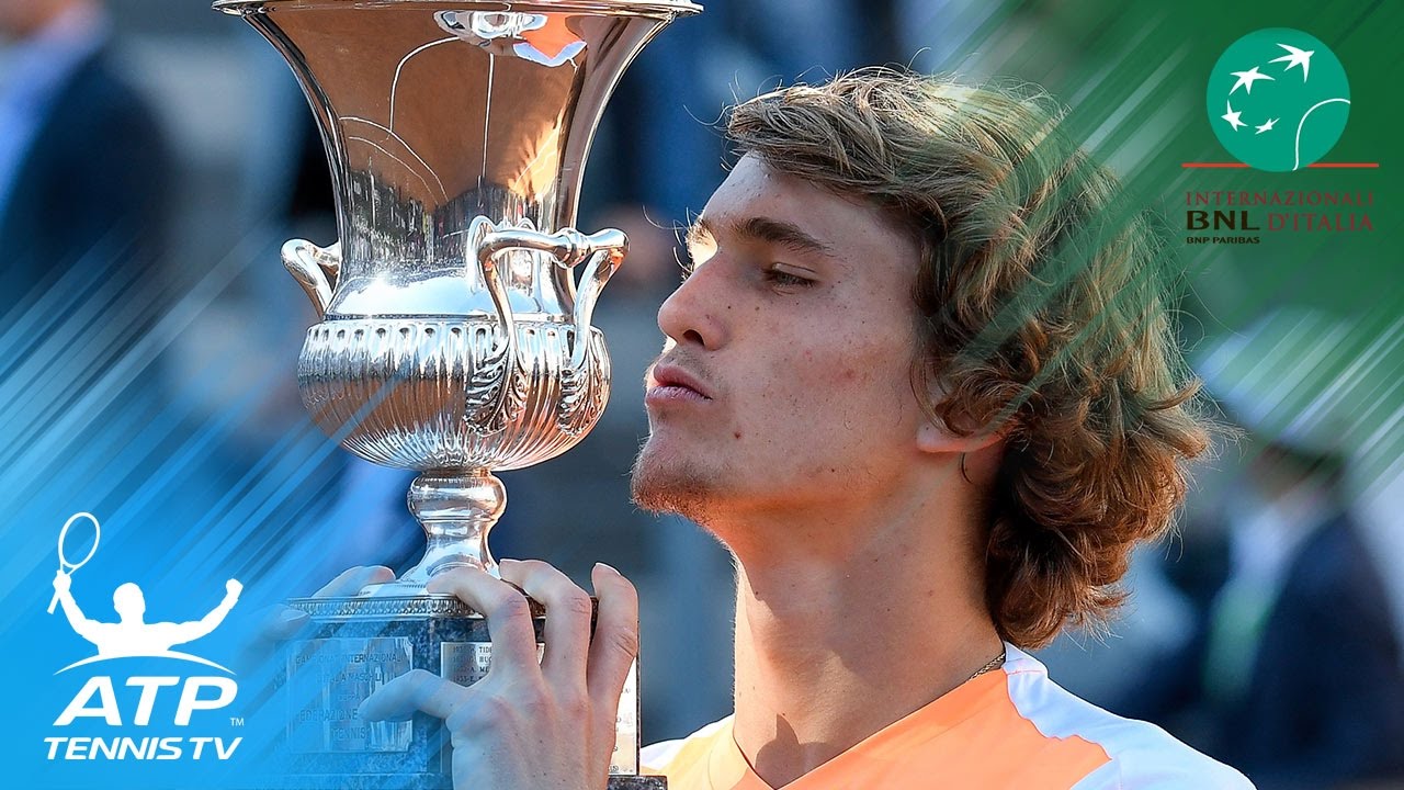 Alexander Zverev beats Novak Djokovic to win first Masters 1000 title | Rome 2017 Final Highlights