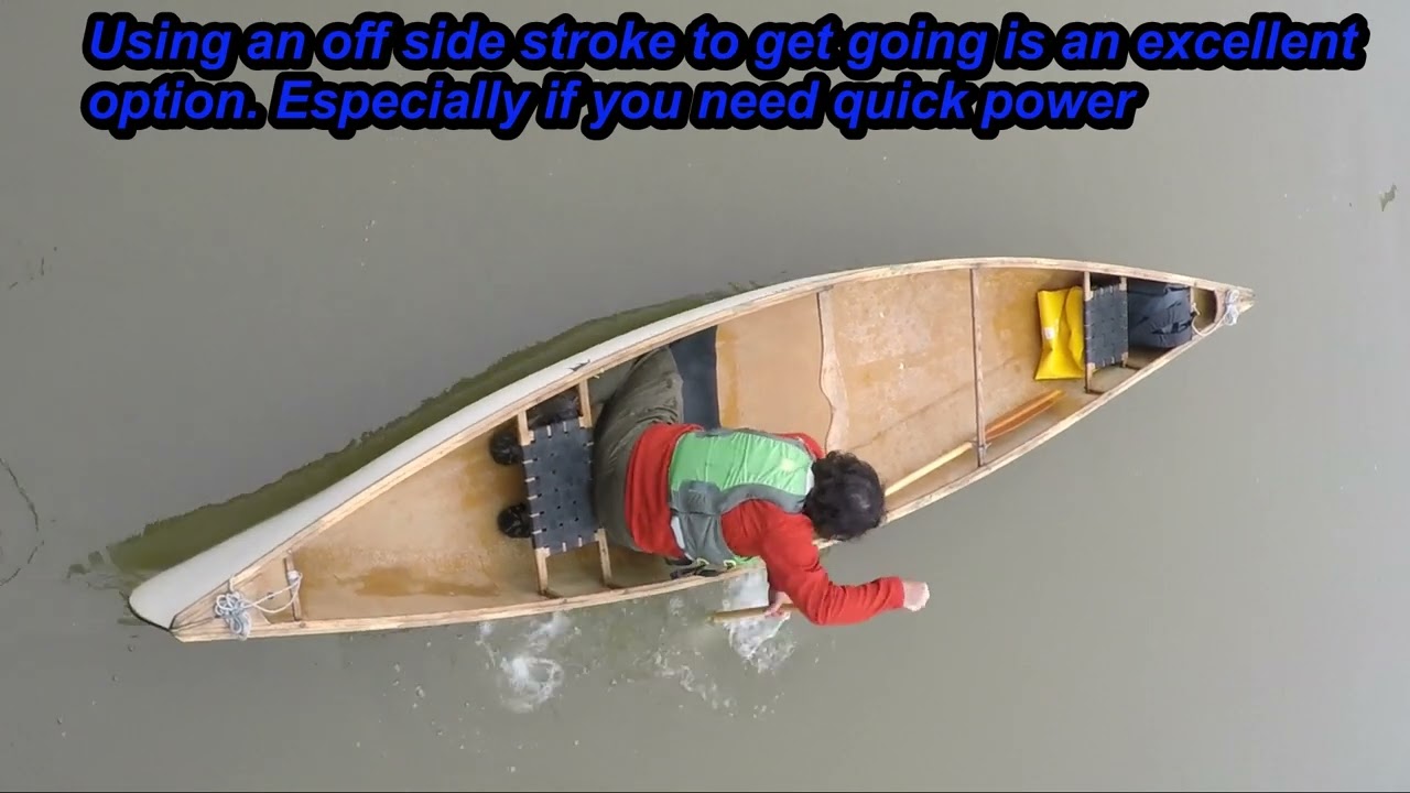 Getting Canoe Moving Solo - Frustrated? Some Ideas.