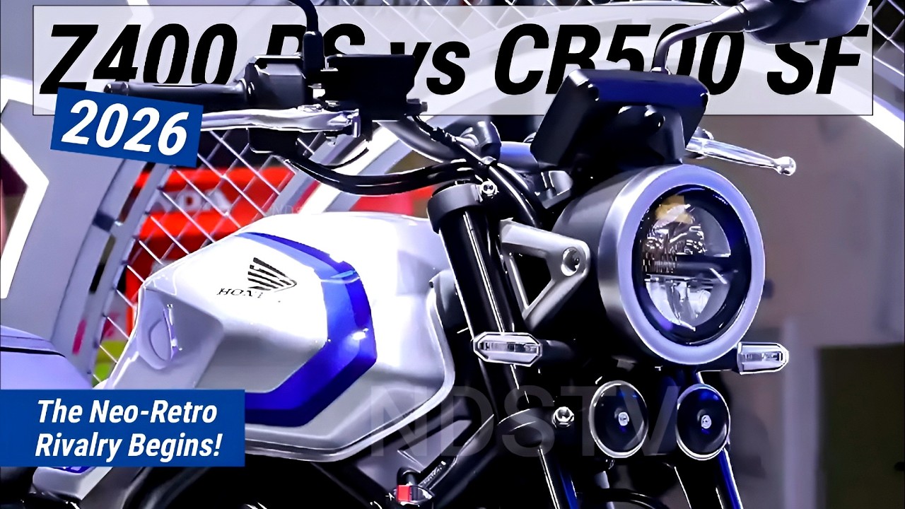2026 Kawasaki Z400 RS vs Honda CB500 SF &mdash; The Neo Retro Rivalry Begins!