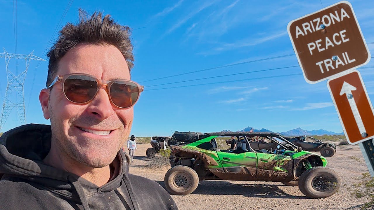 467 миль по Аризонской тропе мира на KAWASAKI H2 | CHUPACABRA OFFROAD