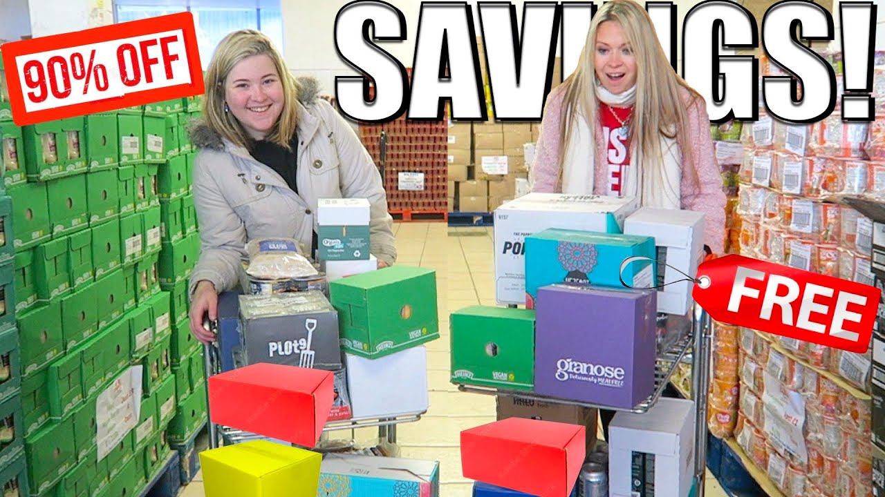 FOOD shopping at a SUPER CHEAP discount warehouse 90% OFF