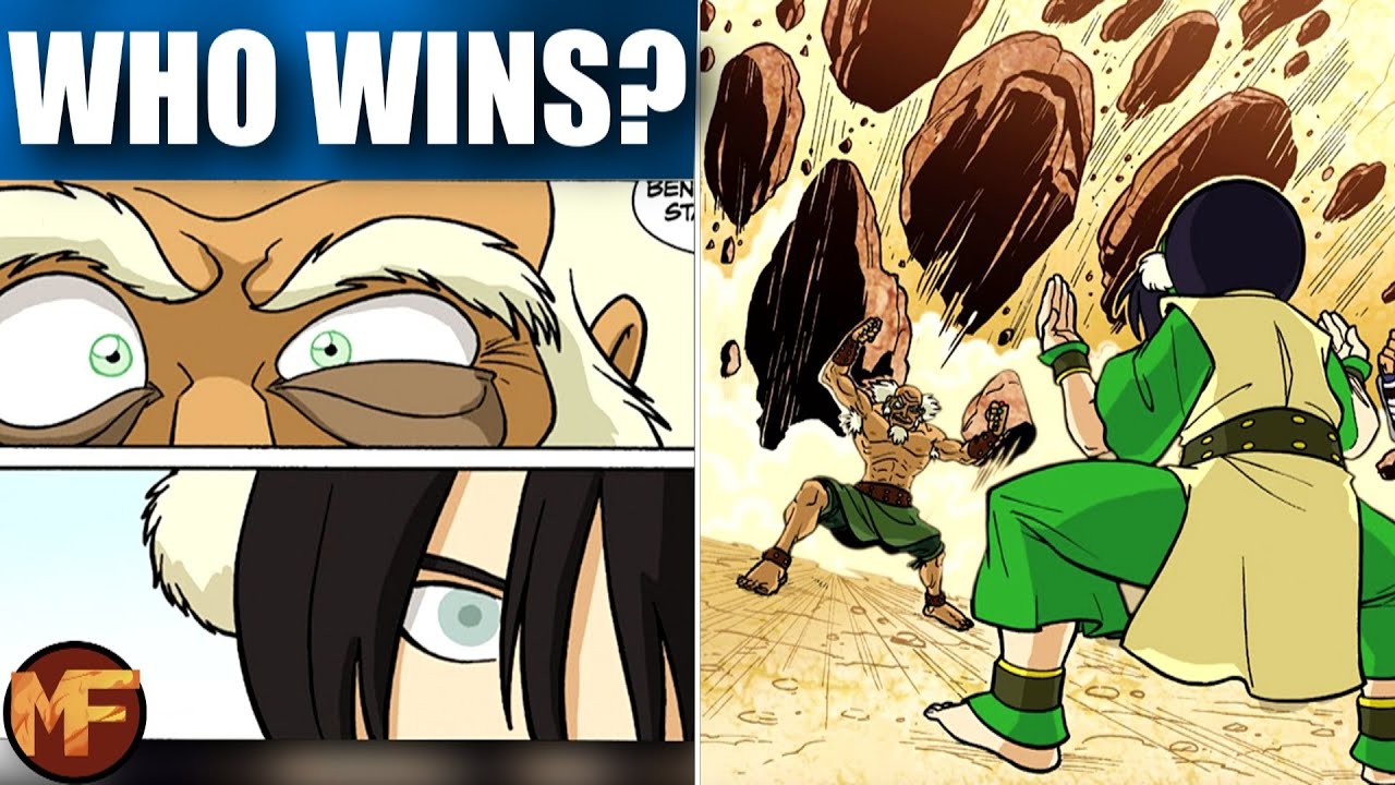Toph vs. Bumi (Canon Avatar Fight Explained)